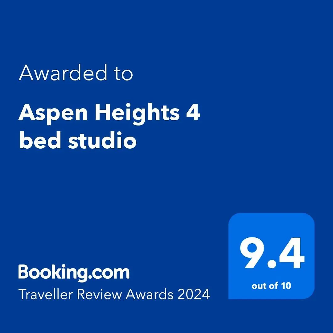 Apartment Aspen Heights 4 Bed Studio Bansko